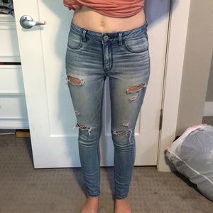 American eagle light denim